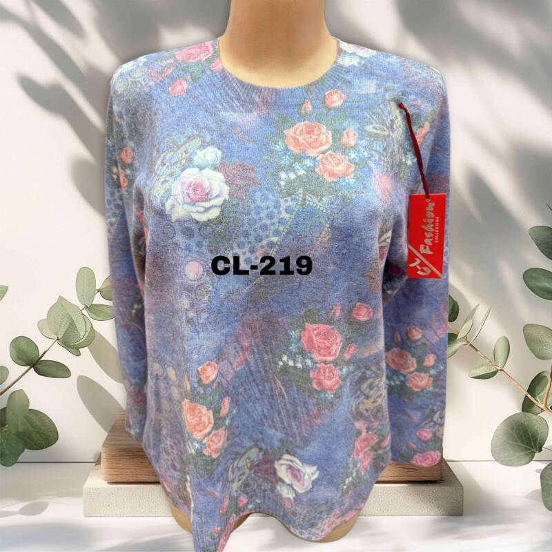 Swetry damskie Roz L-3XL. 1 kolor. Paczka 12 szt